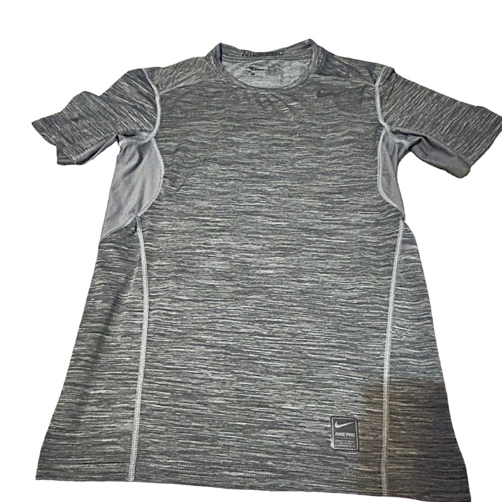 Nike Pro Dri-Fit Fitted Short Sleeve Compression‎ Top Gray Men’s Small